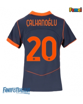 Inter Milan Hakan Calhanoglu #20 Tricou Fotbal Replică 2025-26 Femei Treilea